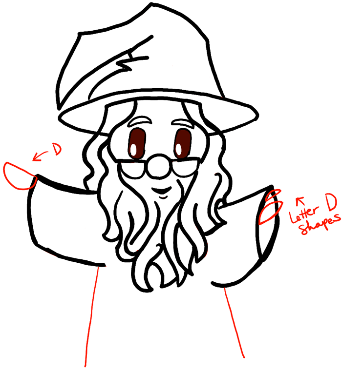700x759 How To Draw Cute Chibi Dumbledore And Fawkes From Harry Potter
