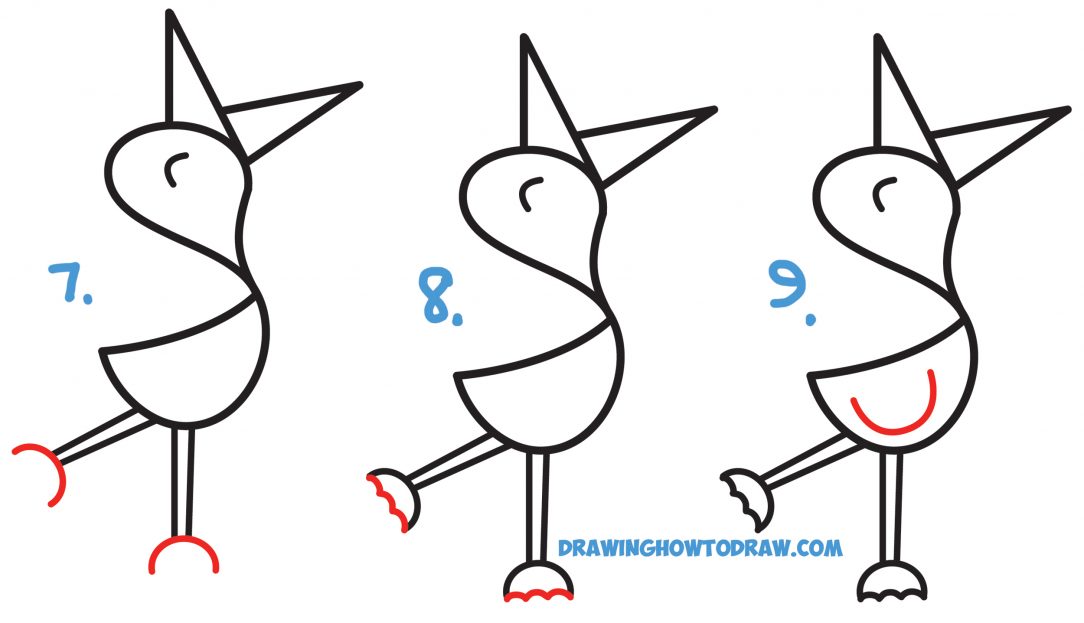 1084x623 Simple Bird Drawing Step