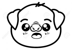300x210 Pig Face Drawing Easy Simple Pig Drawing At Getdrawings Free