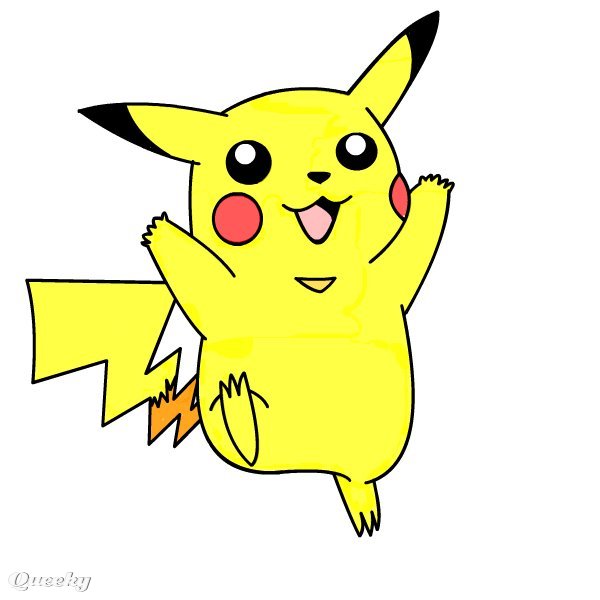 600x600 How To Draw Cute Pikachu