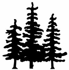 236x239 Beccy's Place Pine Trees Freebie Digital Images Printables