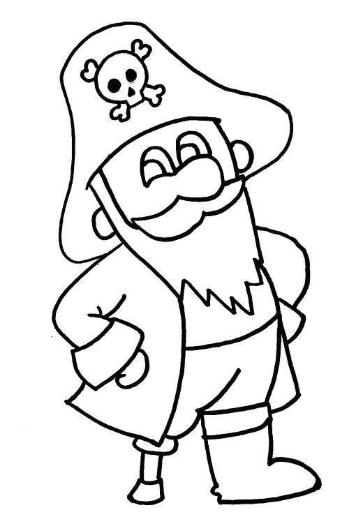 520x754 Pirate Coloring Pages Coloring Pages For Pirates Skull