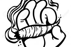 236x157 Blunt Pencil Drawing Smoking And Lighter Simple Plane Girl