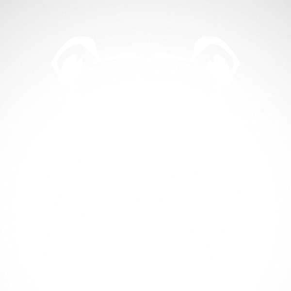 600x600 Simple Color Vinyl Polar Bear Head Stickers Factory