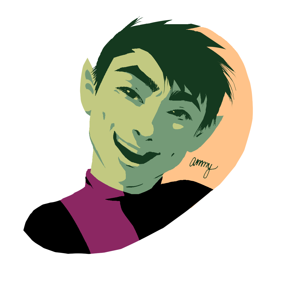 1200x1200 Collection Of Free Portrait Drawing Simple Download On Ui Ex