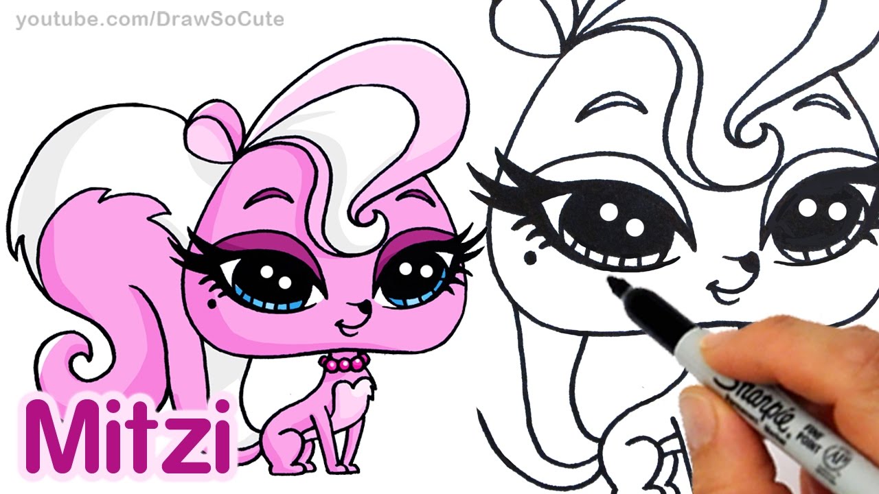 1280x720 How To Draw Lps Mitzi Step