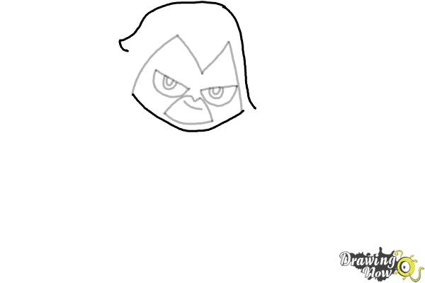 600x400 How To Draw Chibi Raven Teen Titans
