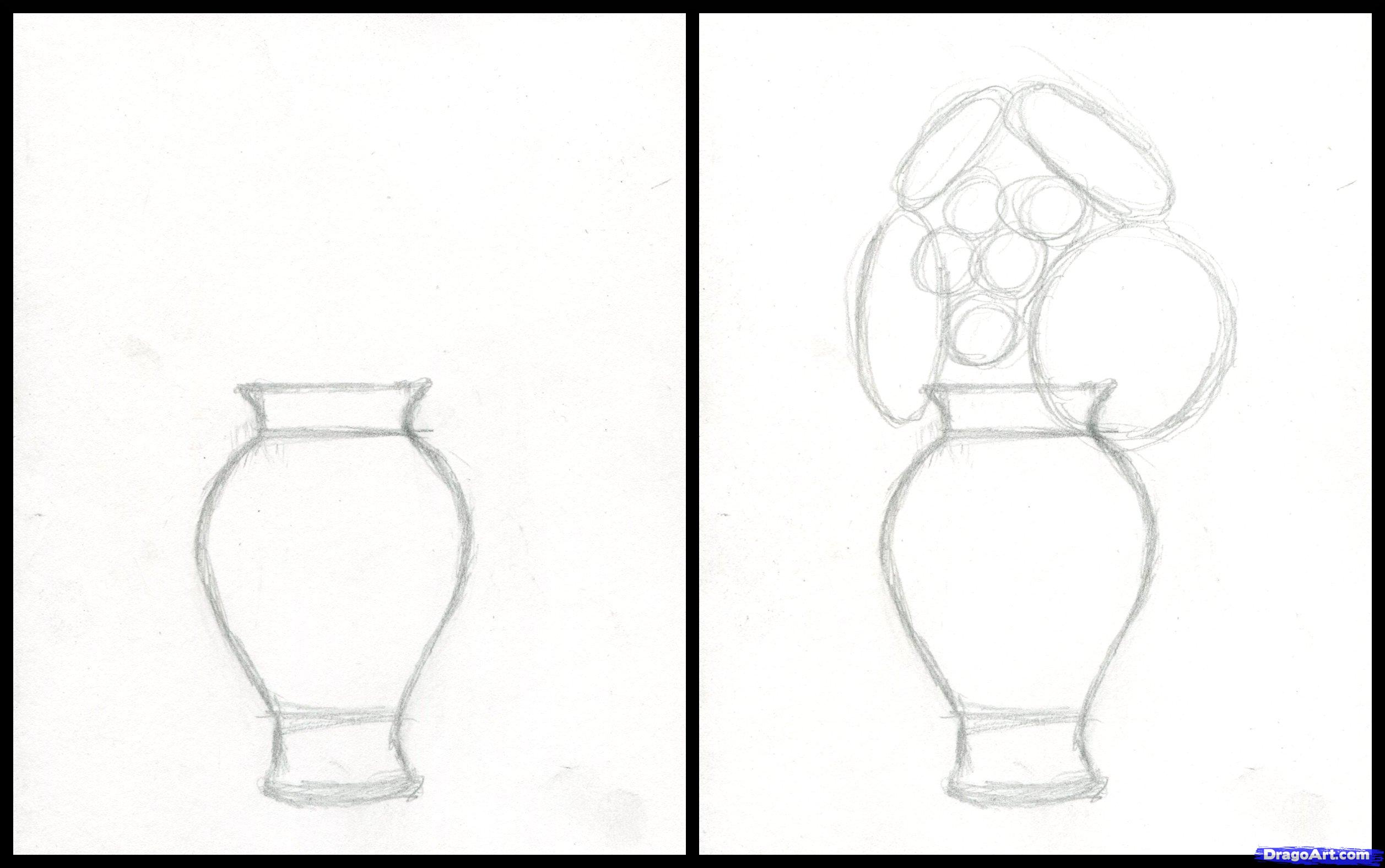 2514x1576 Draw Realistic Flowers, Step