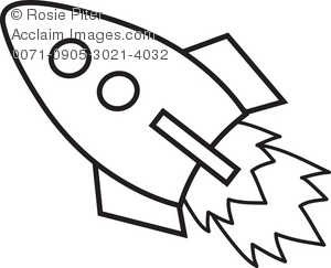 300x243 Simple Rocket Ship Drawing At Getdrawings