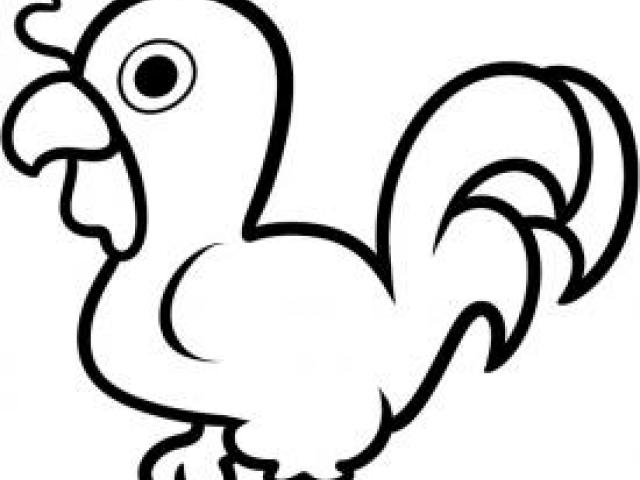 640x480 Free Drawn Rooster, Download Free Clip Art