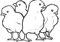 200x140 Simple Rooster Coloring