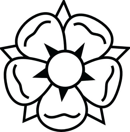 419x425 Flower Drawings Easy Download