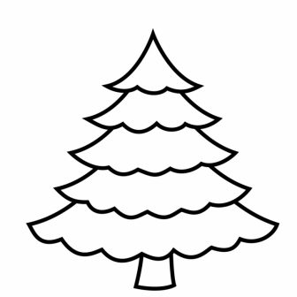 336x336 Christmas Tree For Drawing Easy And Santa Claus An Video Tutorial