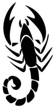 185x360 Scorpion Tattoos Clipart Animal