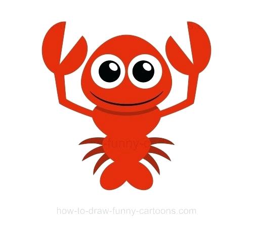 500x446 Simple Lobster Drawing Lobster Poster Featuring The Drawing Tribal