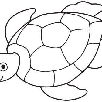 Simple Sea Turtle Drawing | Free download on ClipArtMag