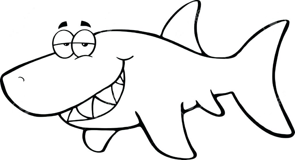 1024x557 Simple Shark Drawing Image Titled Draw A Shark Step Simple Great