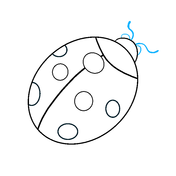 680x678 How To Draw A Ladybug