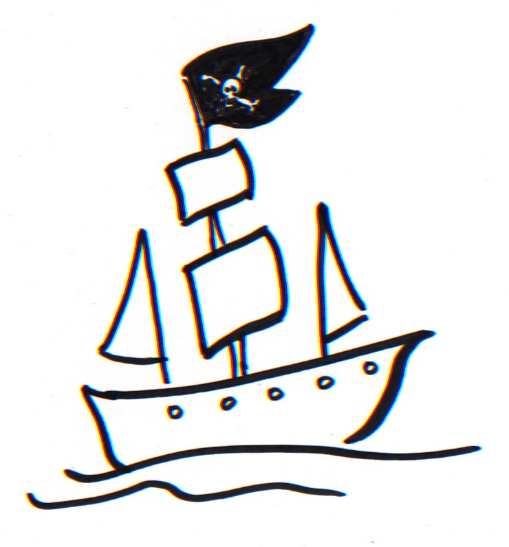 740x796 Collection Of 'pirate Drawing Easy' Download More Than Images