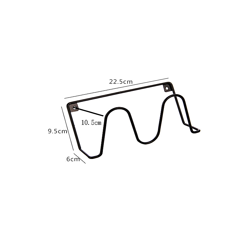 750x750 Wall Hanging Small Metal Wire Shoe Rack,bathroom Simple Shoe