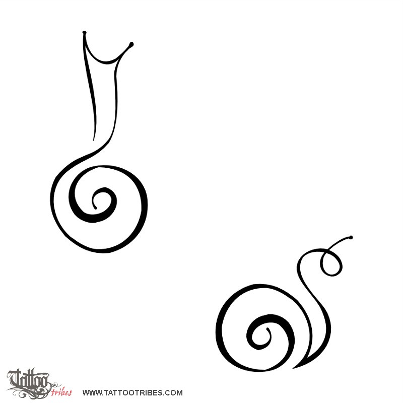 Simple Snail Drawing