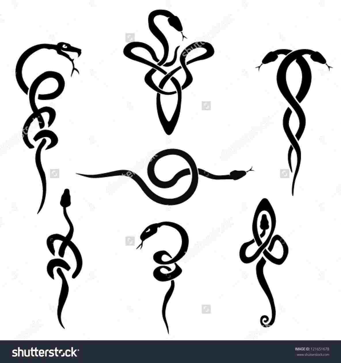 1185x1264 Simple Snake Tattoo Drawing