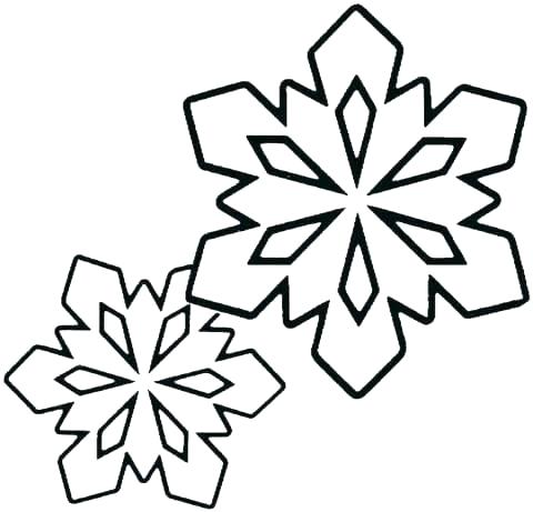 480x461 Simple Snowflake Design Drawing A Snowflake Designs Easy Simple