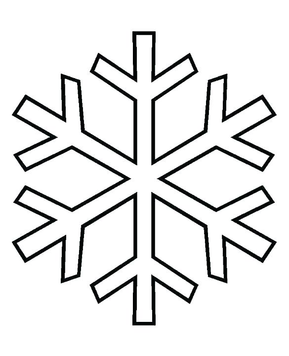 585x720 Simple Snowflake Drawing Snowflake Cartoon Drawing Coffee Simple
