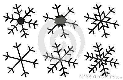 400x261 Simple Snowflake Line Drawing Scrapheap