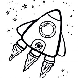 250x250 Astronaut Coloring Pages Free Kindergarten For Preschoolers Cool