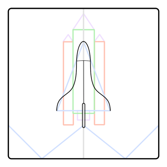 540x540 Cartoon Spaceship Step