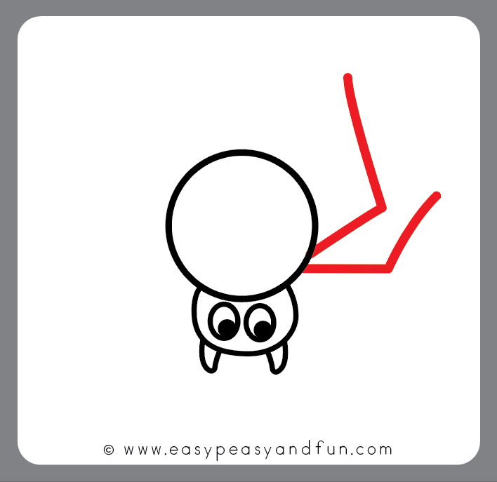 708x687 How To Draw A Spider