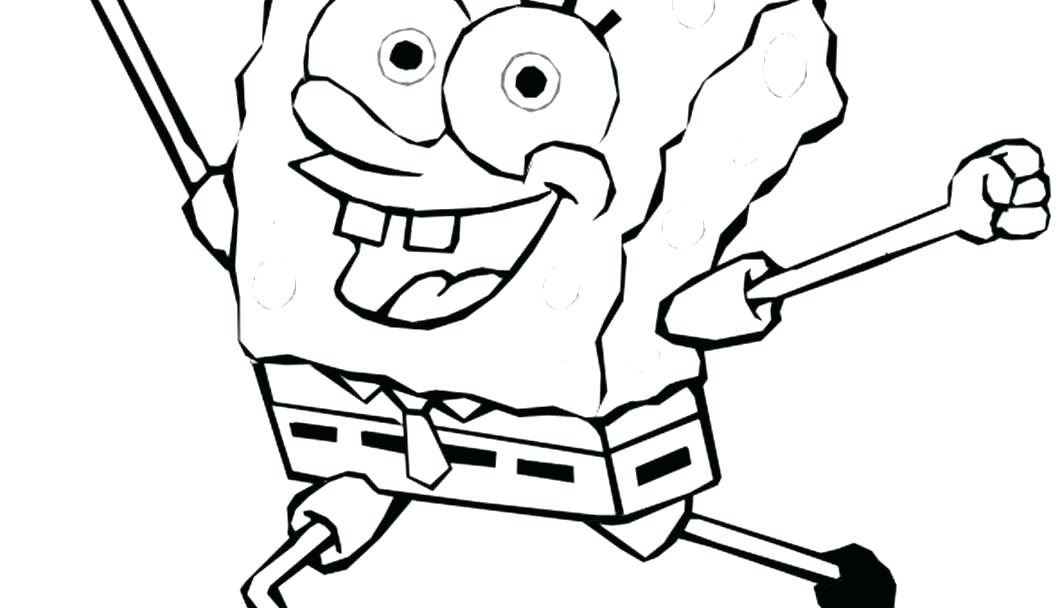 1060x608 How To Draw Spongebobs House Kids N Coloring Pages Of Draw
