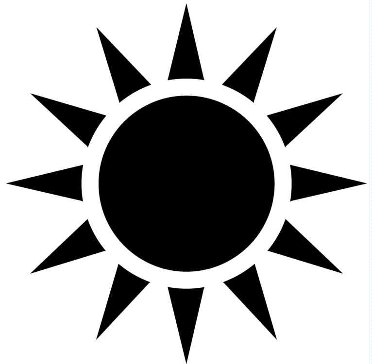766x750 Simple Sun Tattoo Drawing