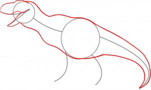 302x180 How To Draw How To Draw A Tyrannosaurus Rex Dinosaur