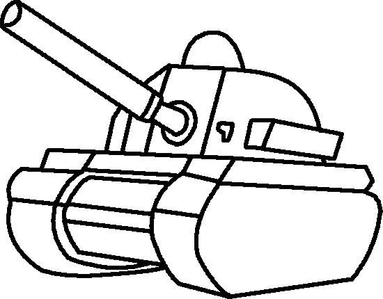 550x430 Simple Tank Drawing