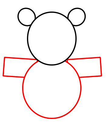 350x425 How To Draw A Teddy Bear
