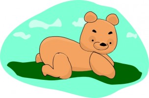 304x200 Cute Bear Simple Teddy Bear Clip Art Free Vector In Open Office
