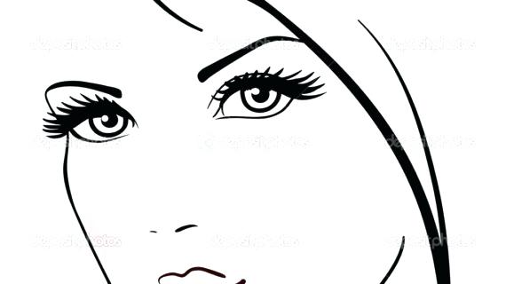 570x320 simple face drawing medium size full size back to simple pictures