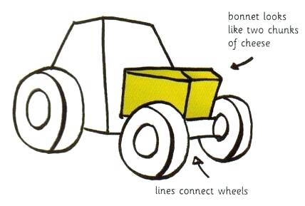 428x289 How To Draw A Tractor How To Draw A Truck Tractor Drawbar Clevis