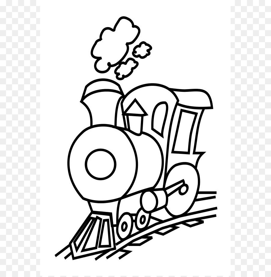 900x920 Simple Train Animation Coloring Book Clip Art Animated Train