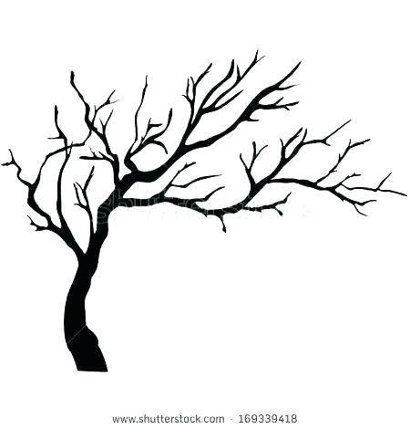 Simple Tree Line Drawing | Free download on ClipArtMag