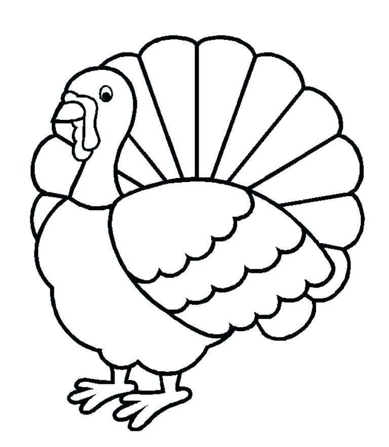 768x884 Turkey Head Drawing Turkey Head Drawing Thanksgiving Turkey