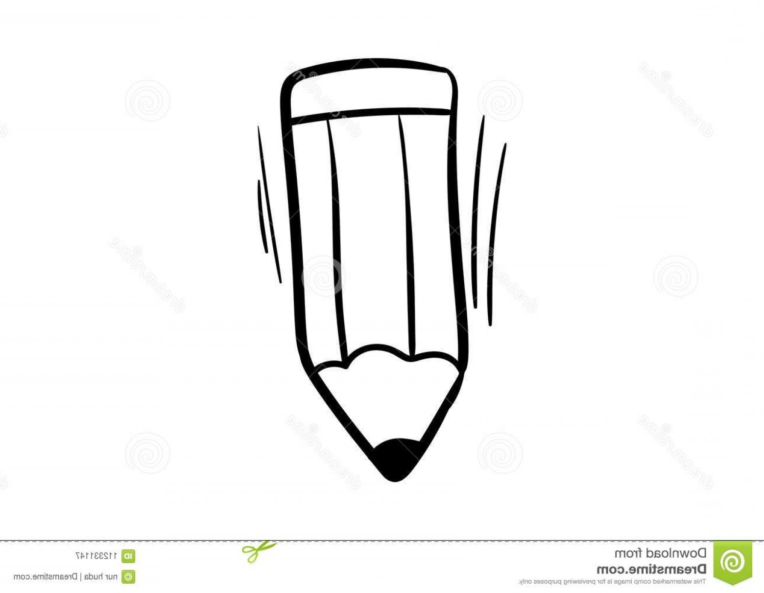 1560x1210 Drawing Simple Pencil Icon Vector Doodle Style Background Image
