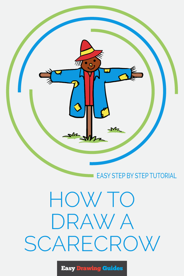 600x900 How To Draw A Scarecrow