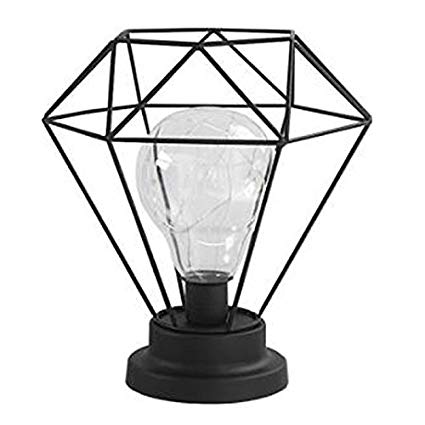 425x425 Wsxxn Black Wrought Iron Bedside Table Lamp Modern