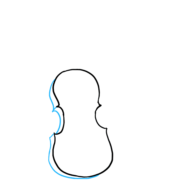 680x678 How To Draw A Violin