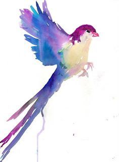 236x321 Watercolor Art Birds