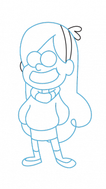 215x382 Draw Waterfall Easy