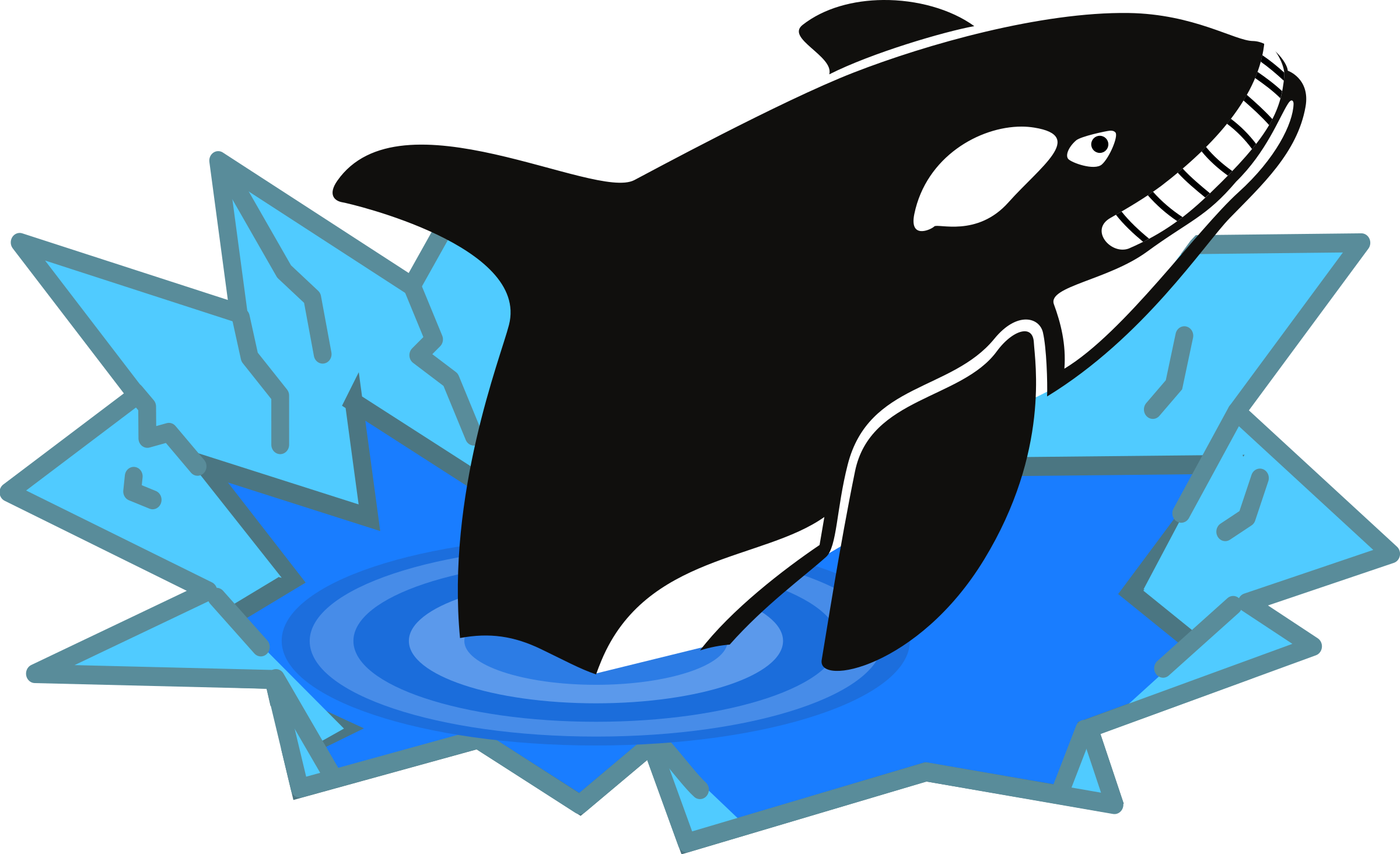 2400x1464 Collection Of Free Whale Drawing Simple Download On Ui Ex